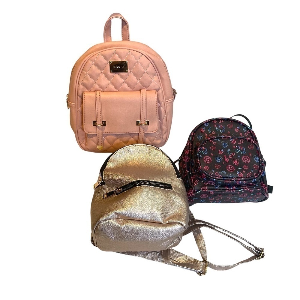 Bundle Of 3 Mini Backpacks🤍